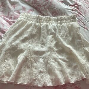 This is a white mini skirt from forever 21!